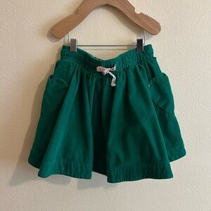 Mini Boden Corduroy Skirt with Heart Pockets